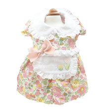 Load image into Gallery viewer, Liberty Floral Bib Dog Dress