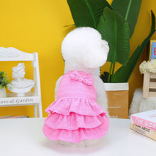 Load image into Gallery viewer, Pastel Tiered Ruffle Dog Dress