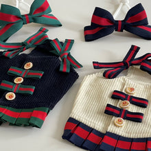 Load image into Gallery viewer, NEW Designer inspired Top+ HeadBow