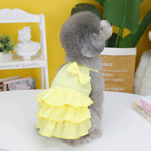 Load image into Gallery viewer, Pastel Tiered Ruffle Dog Dress