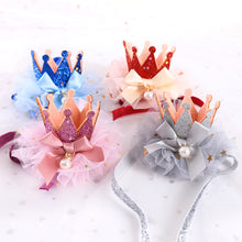 Load image into Gallery viewer, Dog Crown Bow Hair Accessory