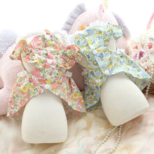 Load image into Gallery viewer, Liberty Floral Bib Dog Dress