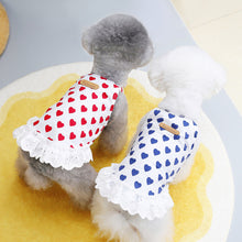 Load image into Gallery viewer, Love is in the Air dog dress