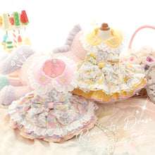 Load image into Gallery viewer, Floral Fairy Dog Dress