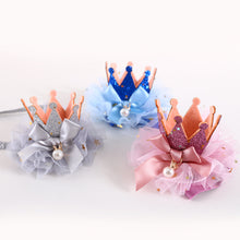 Load image into Gallery viewer, Dog Crown Bow Hair Accessory