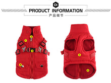 Load image into Gallery viewer, NEW Winter harness dog jacket