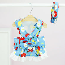 Load image into Gallery viewer, Summer dog dress and lead set