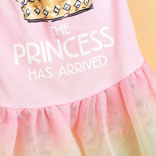 Load image into Gallery viewer, Princess had arrived dog dress