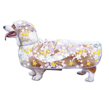 Load image into Gallery viewer, NEW Floral dog Rain cape