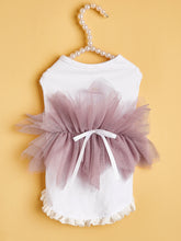 Load image into Gallery viewer, Fleur dog cotton top