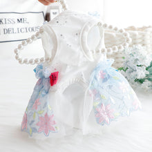 Load image into Gallery viewer, NEW Blue Diva dog dress