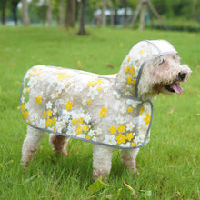 Load image into Gallery viewer, NEW Floral dog Rain cape