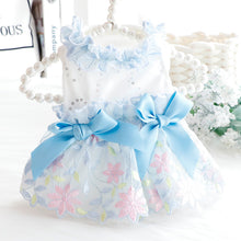 Load image into Gallery viewer, NEW Blue Diva dog dress
