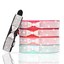 Load image into Gallery viewer, NEW Rhinestone Bow dog collar