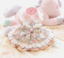 Load image into Gallery viewer, Floral Fairy Dog Dress