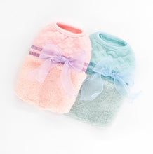 Load image into Gallery viewer, Bow dog jumper