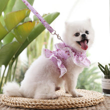 Load image into Gallery viewer, Flower dog harness