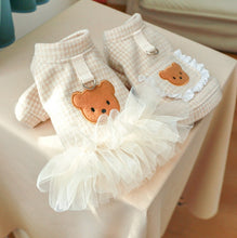 Load image into Gallery viewer, Teddy Bear Houndstooth Dog Vest