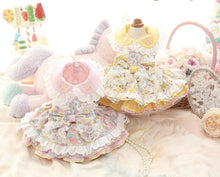 Load image into Gallery viewer, Floral Fairy Dog Dress