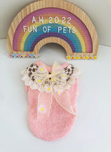 Load image into Gallery viewer, Daisy Bow Knit Dog Jumper