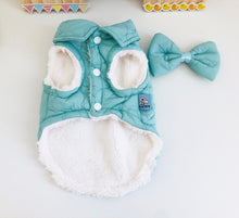 Load image into Gallery viewer, Bow D ring dog jacket
