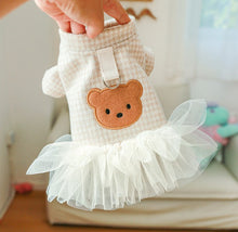 Load image into Gallery viewer, Teddy Bear Houndstooth Dog Vest