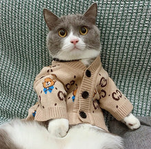 Load image into Gallery viewer, NEW Mr. Teddy dog cardigan