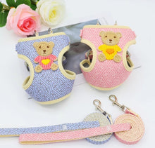 Load image into Gallery viewer, NEW Teddy dog harness set