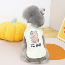 Load image into Gallery viewer, Jelly Bear dog top teddy