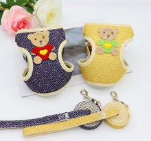Load image into Gallery viewer, NEW Teddy dog harness set