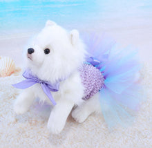 Load image into Gallery viewer, Mermaid Shell Starfish Tutu Dog Dress