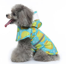 Load image into Gallery viewer, NEW Duckies Dog Rain Mac