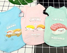 Load image into Gallery viewer, Sushi dog t-shirt