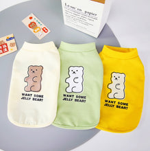 Load image into Gallery viewer, Jelly Bear dog top teddy