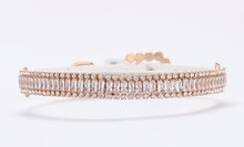 Load image into Gallery viewer, Baguette Crystal Rhinestone Dog Collar