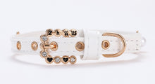 Load image into Gallery viewer, Pearl & Crystal Rhinestone Dog Collar