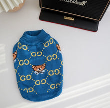 Load image into Gallery viewer, NEW GG Teddy dog jumper