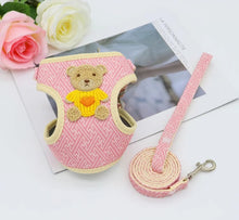 Load image into Gallery viewer, NEW Teddy dog harness set