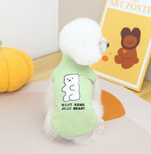 Load image into Gallery viewer, Jelly Bear dog top teddy