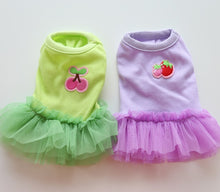 Load image into Gallery viewer, Cherry Tutu Puppy Dress