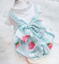 Load image into Gallery viewer, Strawberry dog dress