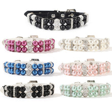 Load image into Gallery viewer, Pearl dog collar