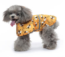 Load image into Gallery viewer, NEW Bee Dog Rain Mac