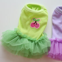 Load image into Gallery viewer, Cherry Tutu Puppy Dress