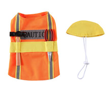 Load image into Gallery viewer, Firefighter cosplay dog outfit