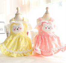 Load image into Gallery viewer, Dotty Ted dog dress