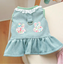 Load image into Gallery viewer, Spring Bunny dog dress