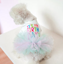 Load image into Gallery viewer, It's My Birthday dog dress