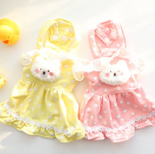 Load image into Gallery viewer, Dotty Ted dog dress