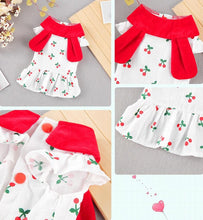Load image into Gallery viewer, Cherry dog dress - Isle For Dogs
